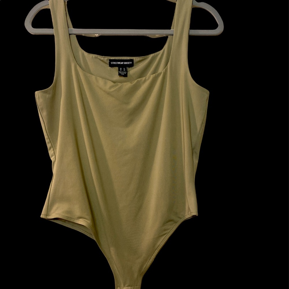 Green bodysuit